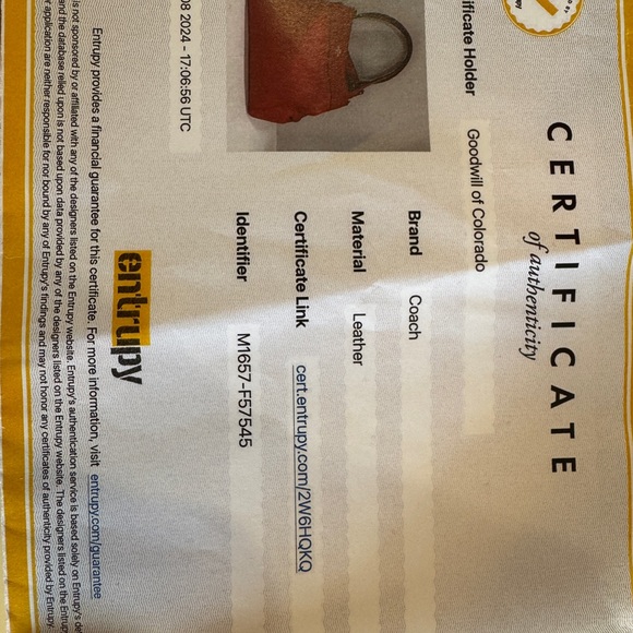 Coach  Lexy Shoulder bag Vibrant Pebble Leather EUC - Picture 12 of 12